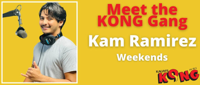Kond Rafi Hom Kam Ramirez | KONG FM 93.5 | Kauai's #1 Hit Music Station! | Kauai, HI